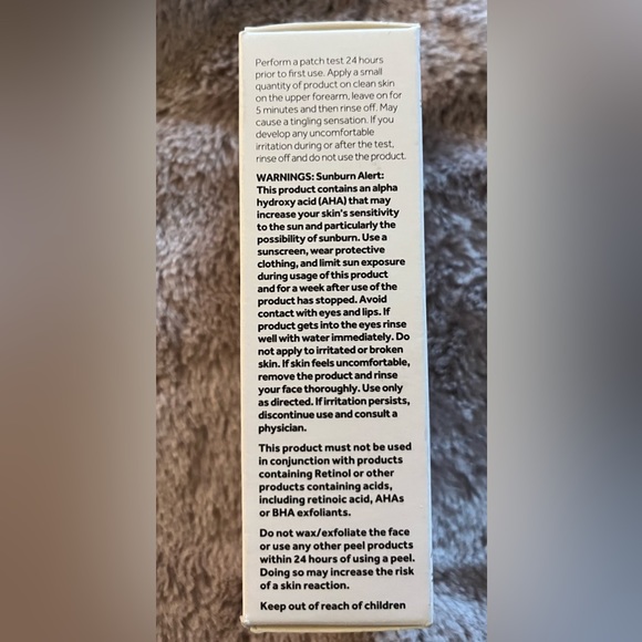 No7 Laboratories Resurfacing Peel 15% Glycolic Acid ✨ NIB - Picture 3 of 5